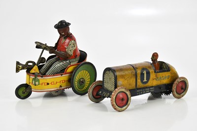 Lot 2005 - LEHMANN; two German tinplate toys, to include...