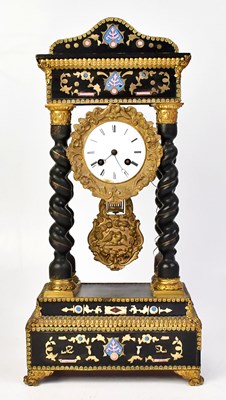 Lot 89 - JAPY FRÈRES; a mid-19th century ebonised and...