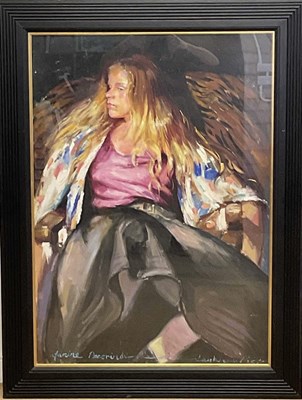 Lot 513 - ROBERT OSCAR LENKIEWICZ (1941-2002); a large...