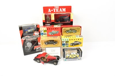 Lot 374 - Six various diecast and collectors' cars,...