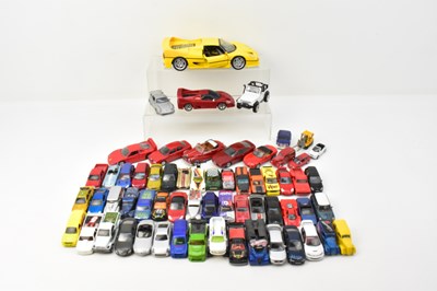 Lot 387 - A quantity of various playworn diecast cars.