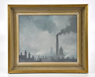 Lot 137 - TREVOR GRIMSHAW (1947-2001); oil on board,...