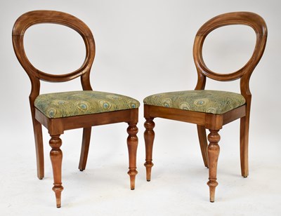 Lot 16 - A set of four early 20th century walnut framed...