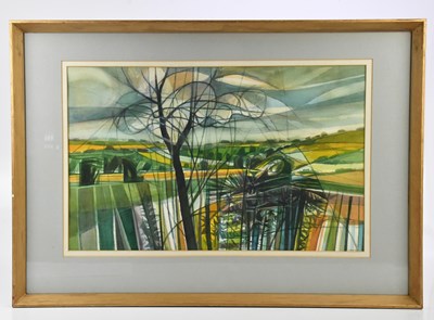 Lot 90 - GARRICK PALMER (born 1933); watercolour,...