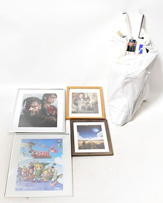 Lot 1037 - A quantity of mainly rolled posters and...