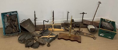 Lot 16 - A large collection of scales and weighing...