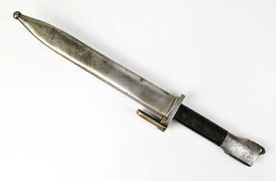 Lot 833 - A Belgian FAL Type A knife bayonet, with...