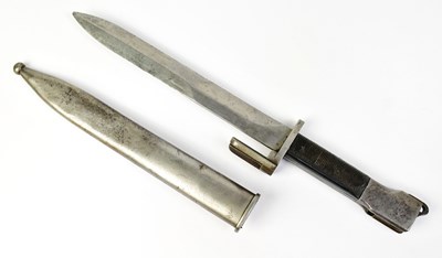 Lot 833 - A Belgian FAL Type A knife bayonet, with...