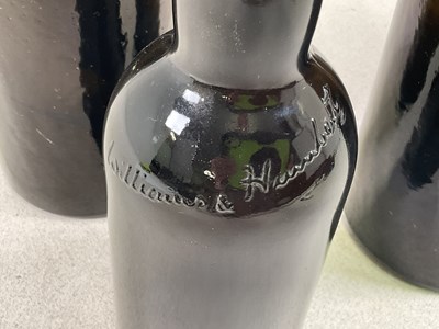 Lot 3 - A Victorian sealed wine bottle, with brown...