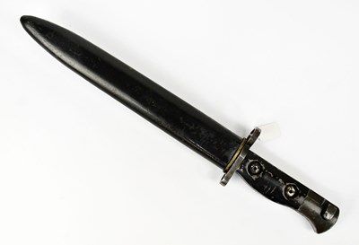 Lot 836 - An Australian L1A2 knife bayonet, the 20.5cm...