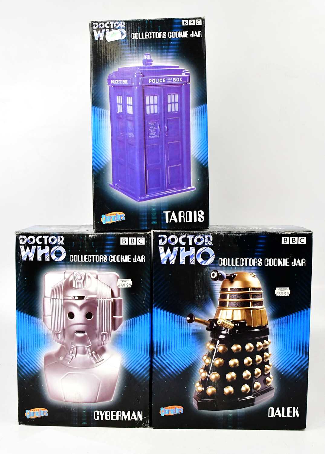 Lot 516 - DOCTOR WHO; three collectors’ limited edition...