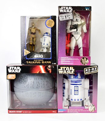 Lot 578 - STAR WARS; a Storm Trooper Room Alarm with...