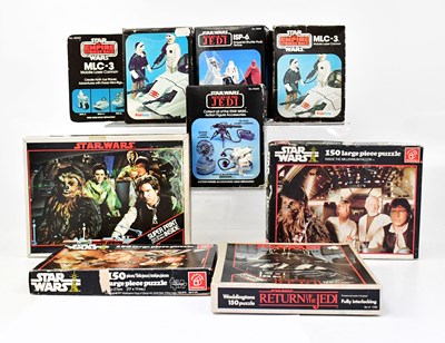 Lot 591 - STAR WARS; four boxed toys from 'The Empire...