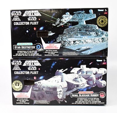 Lot 622 - STAR WARS; two Collector Fleet Spaceships,...