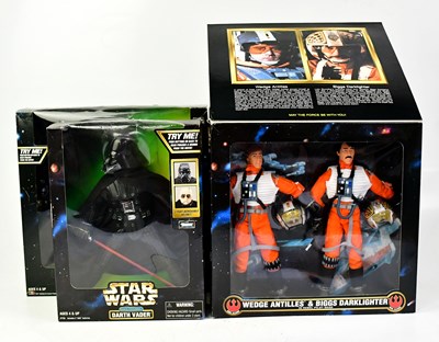 Lot 588 - STAR WARS; four Action Collection boxed...
