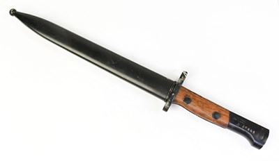 Lot 816 - A Belgian M1949 (FN model) knife bayonet, the...