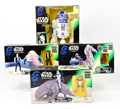 Lot 590 - STAR WARS; four boxed 'The Power of the Force'...