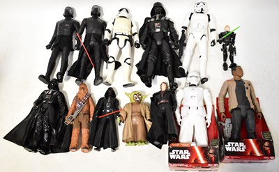 Lot 621 - STAR WARS; two carded figures, comprising...