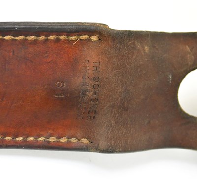 Lot 844 - WAFFENFABRIK BERN; a Swiss M1957 knife bayonet,...
