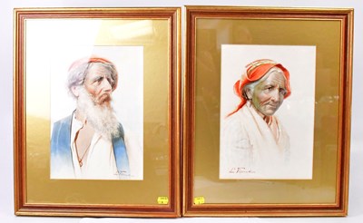 Lot 763 - ANTONIO ENRICO FIORENTINO (1894-1962); a pair...