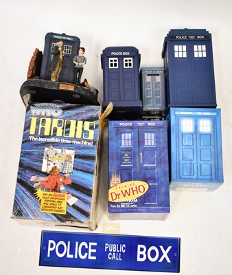 Lot 515 - DOCTOR WHO; TARDIS related collectible items,...