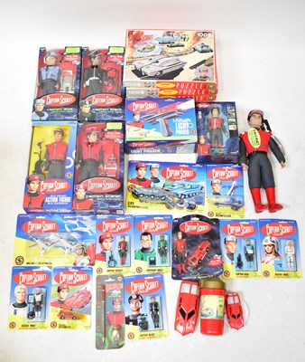 Lot 500 - CAPTAIN SCARLET; various action figures, boxed...