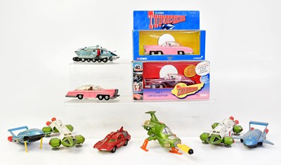 Lot 507 - Diecast vehicles from Thunderbirds, Captain...