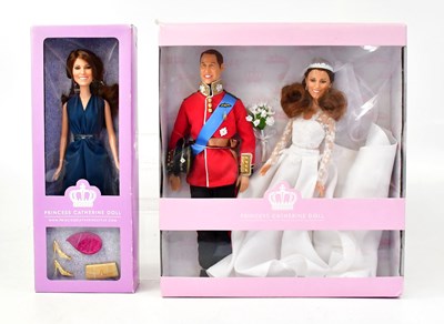 Lot 455 - Two Princess Catherine dolls, issued by Arklu...