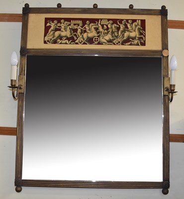 Lot 51 - A decorative Regency style gilt framed wall...