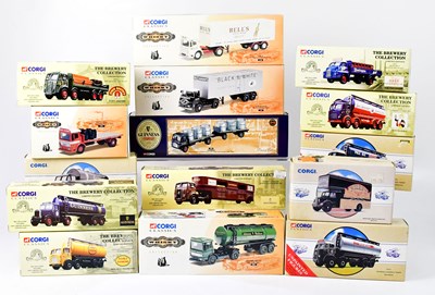 Lot 341 - CORGI CLASSICS; fifteen The Brewery Collection...