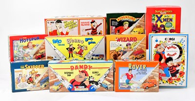 Lot 319 - CORGI; ten Comic Classics boxed vehicles,...