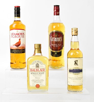 Lot 1033 - Four bottles of Scotch whisky, comprising...