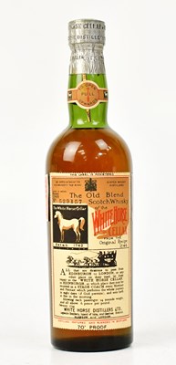 Lot 1030 - WHITE HORSE; a bottle of The Old Blend Scotch...