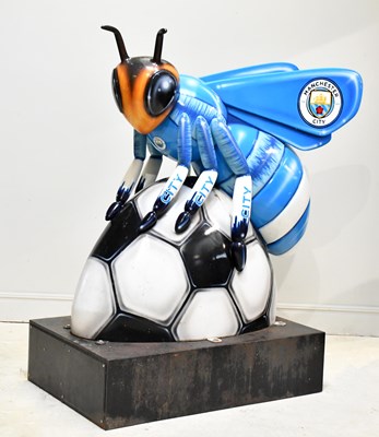 Lot 1454 - THE MANCHESTER CITY BEE; an enormous fibre...