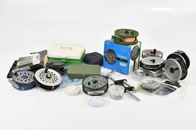 Lot 1707 - A collection of assorted fishing reels...