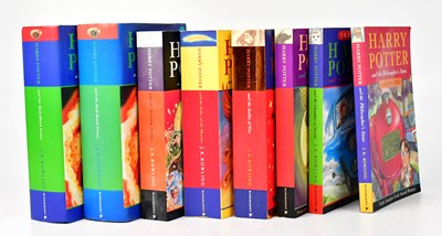 Lot 943 - HARRY POTTER; two first edition hardback...