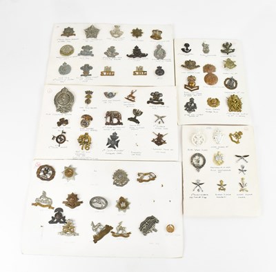 Lot 1217 - A large collection of WWI and later military...