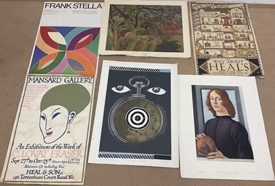 Lot 384 - Two posters from Heal and Son Ltd, one from...
