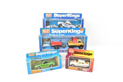 Lot 354 - MATCHBOX; four boxed Superkings diecast...