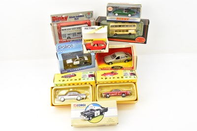 Lot 365 - Nine boxed collectors' diecast vehicles...