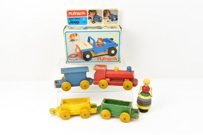 Lot 468 - A group of vintage toys comprising a boxed...