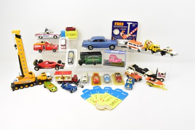Lot 391 - Various playworn diecast vehicles including a...