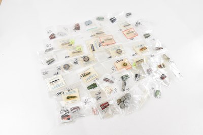 Lot 1386 - A collection of pin badges, mainly comprising...
