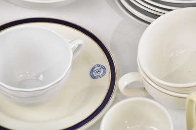 Lot 1710 - A mixed collection of cruise liner tea and...