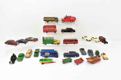 Lot 336 - DINKY; a good collection of playworn vehicles...