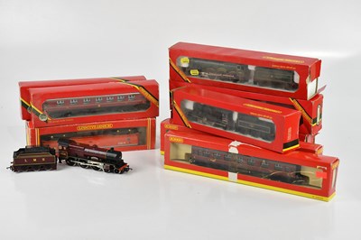 Lot 2144 - HORNBY; a collection of six OO gauge locos,...