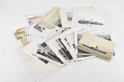 Lot 1805 - A collection of ship related photographs,...