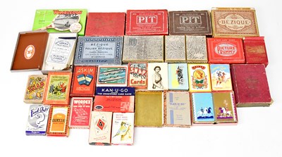Lot 469 - A large collection of boxed vintage card games,...