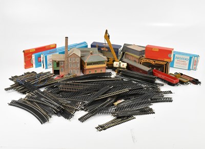 Lot 2156 - A collection of OO gauge track, together with...