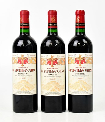 Lot 987 - Three bottles of Château La Vieille Cure...